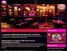 Tablet Screenshot of disco-tange.de